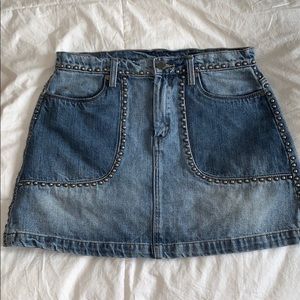 Free people Jean skirt